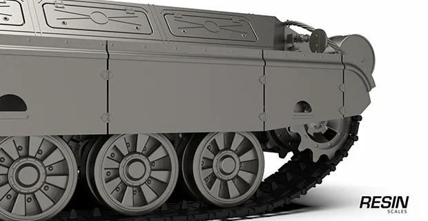 CS-63 Poland Medium Tank 1:35 scale resin kit