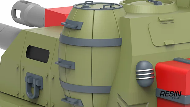 Inferno Cannon China Artillery 1:35 Resin Kit