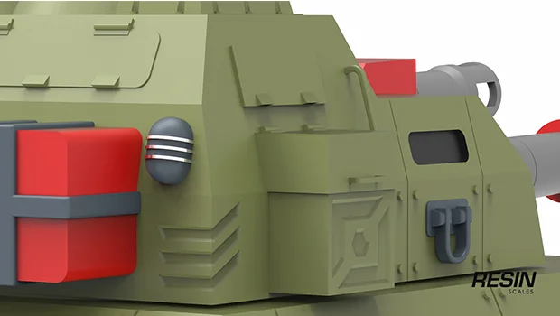 Inferno Cannon China Artillery 1:35 Resin Kit