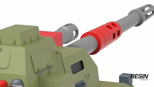 Inferno Cannon China Artillery 1:35 Resin Kit