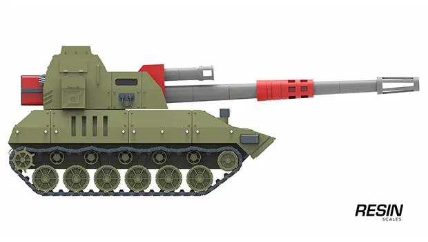 Inferno Cannon China Artillery 1:35 Resin Kit