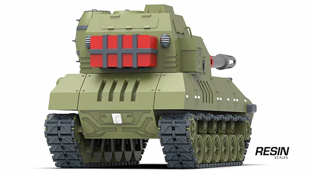 Inferno Cannon China Artillery 1:35 Resin Kit