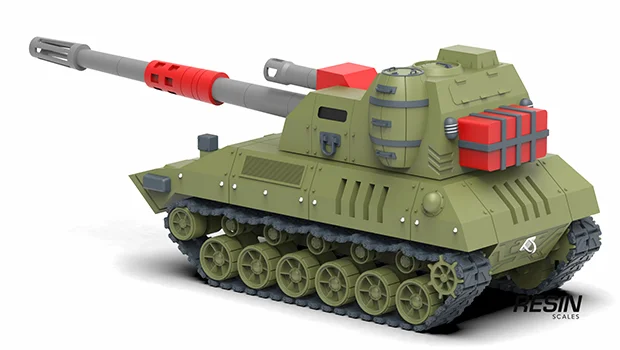 Inferno Cannon China Artillery 1:35 Resin Kit