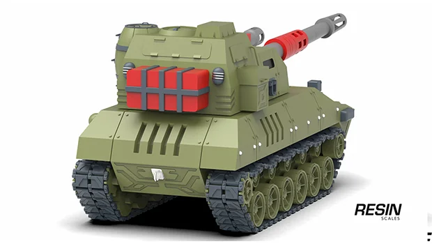 Inferno Cannon China Artillery 1:35 Resin Kit