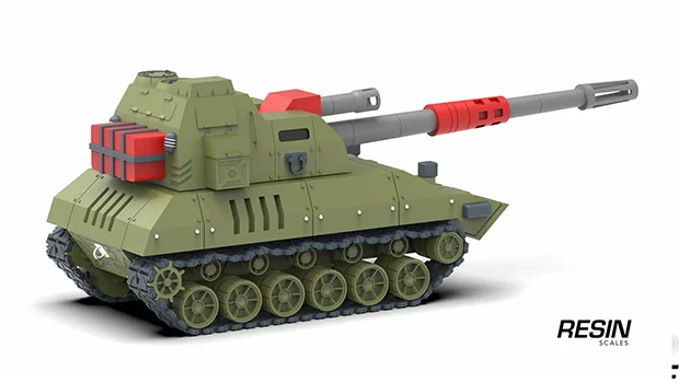 Inferno Cannon China Artillery 1:35 Resin Kit