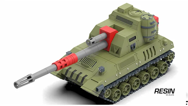 Inferno Cannon China Artillery 1:35 Resin Kit