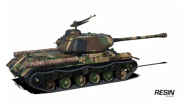 IS-2 Berlin Soviet Heavy Tank 1:35 scale resin kit