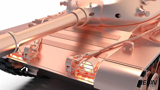 Kunze Panzer German medium tank 1:35 scale resin kit