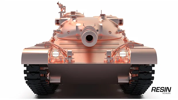 Kunze Panzer German medium tank 1:35 scale resin kit