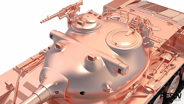 Kunze Panzer German medium tank 1:35 scale resin kit