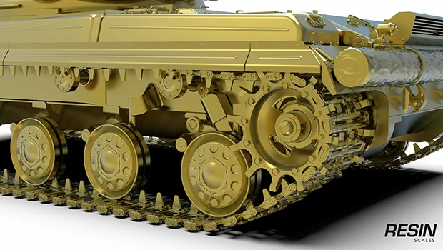 LT-432 Soviet light tank 1:35 scale resin kit