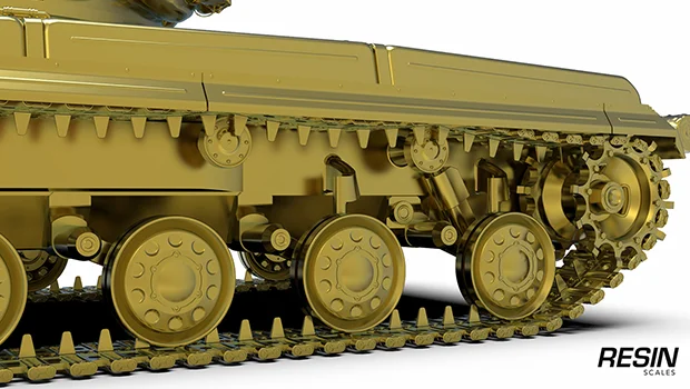 LT-432 Soviet light tank 1:35 scale resin kit