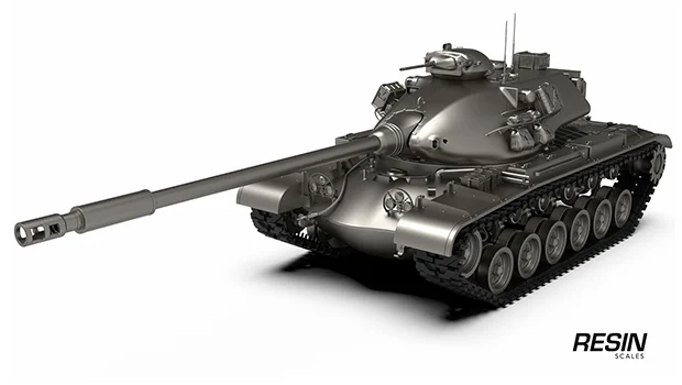 M54 Renegade USA Heavy tank 1:35 scale resin kit