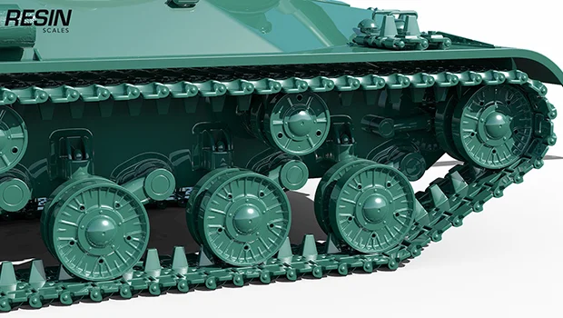 110 China Heavy tank 1:35 scale resin kit