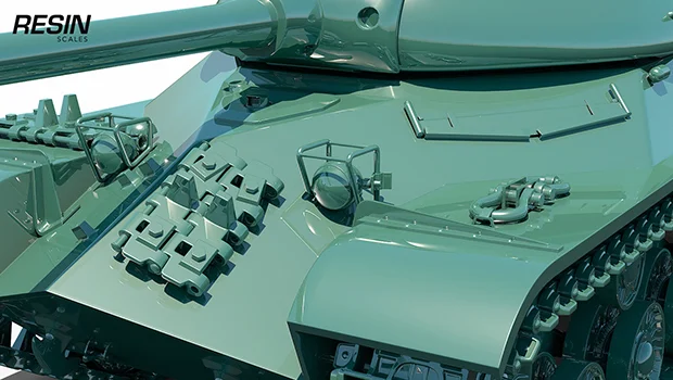 110 China Heavy tank 1:35 scale resin kit