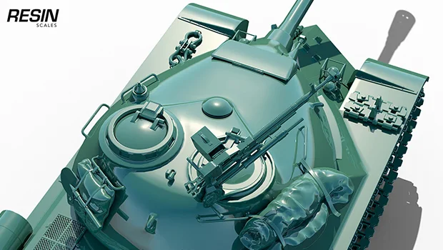 110 China Heavy tank 1:35 scale resin kit