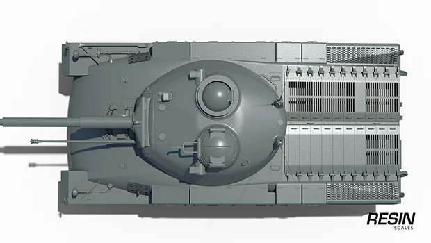 Schwarpanzer 58 German medium tank 1:35 scale resin kit