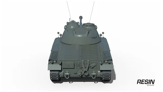 Schwarpanzer 58 German medium tank 1:35 scale resin kit