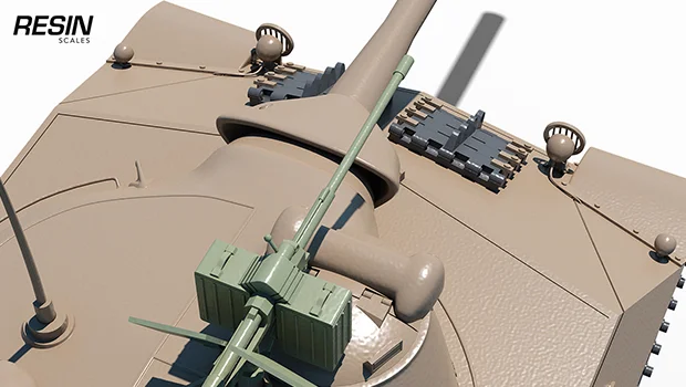 Skoda T 50 Czechia Medium Tank 1:35 scale resin kit