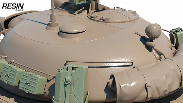 Skoda T 50 Czechia Medium Tank 1:35 scale resin kit