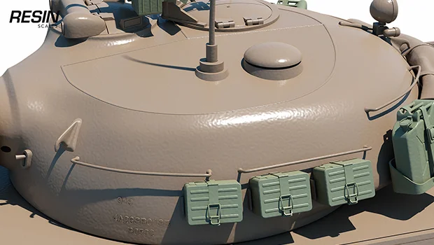Skoda T 50 Czechia Medium Tank 1:35 scale resin kit