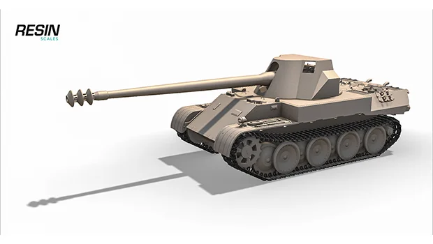 Skorpion G Rheinmetall German Tank Destroyer 1:35 scale resin kit