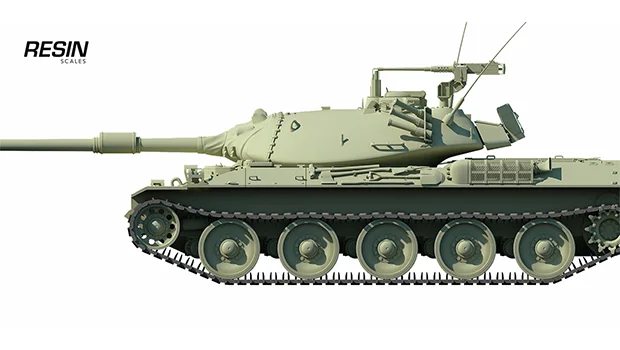 STB-1 Japan Medium Tank 1:35 scale resin kit