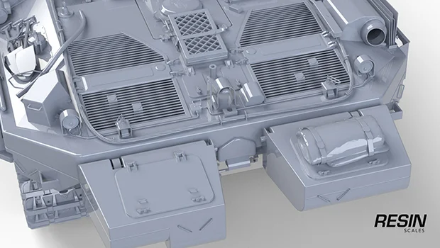 Stridsvagn 103B Sweden Tank Destroyer 1:35 scale resin kit