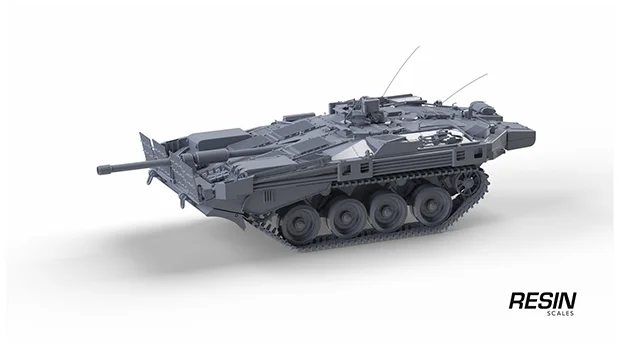 Stridsvagn 103B Sweden Tank Destroyer 1:35 scale resin kit