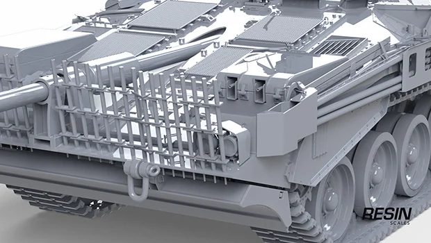 Stridsvagn 103B Sweden Tank Destroyer 1:35 scale resin kit