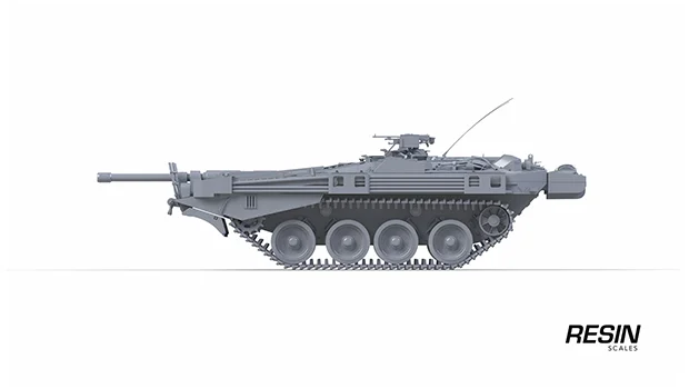 Stridsvagn 103B Sweden Tank Destroyer 1:35 scale resin kit