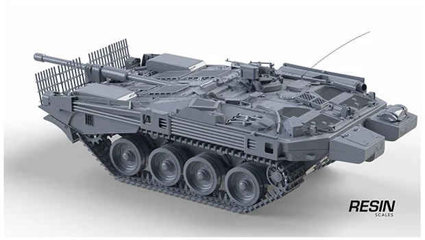 Stridsvagn 103B Sweden Tank Destroyer 1:35 scale resin kit