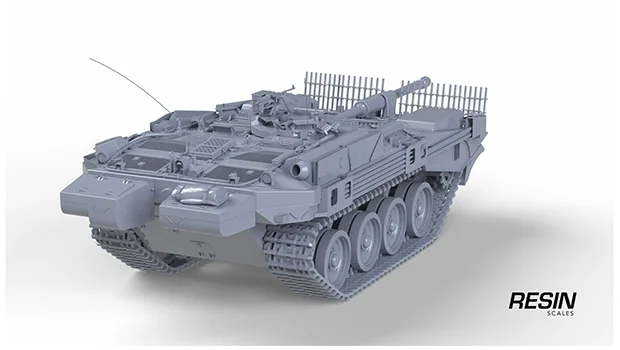 Stridsvagn 103B Sweden Tank Destroyer 1:35 scale resin kit