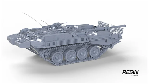 Stridsvagn 103B Sweden Tank Destroyer 1:35 scale resin kit