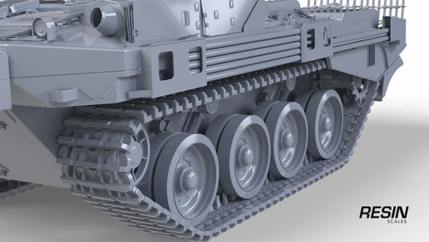 Stridsvagn 103B Sweden Tank Destroyer 1:35 scale resin kit