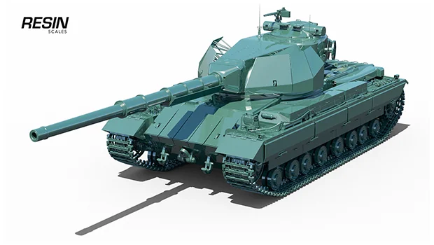 Super Conqueror UK Heavy Tank 1:35 scale resin kit