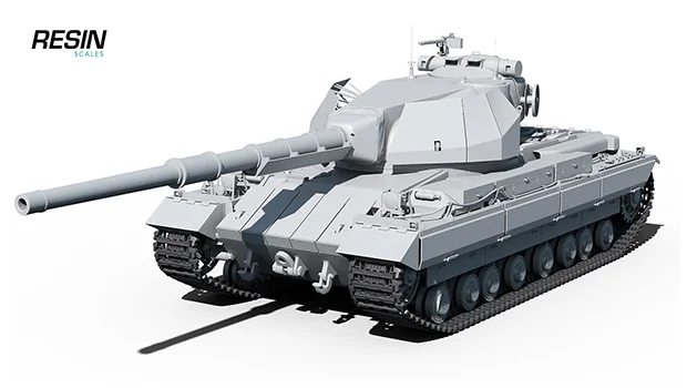 Super Conqueror UK Heavy Tank 1:35 scale resin kit