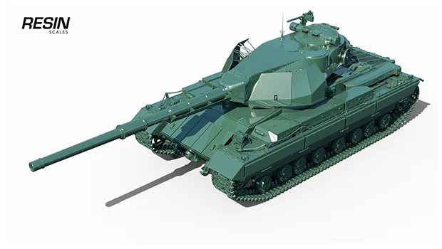 Super Conqueror UK Heavy Tank 1:35 scale resin kit