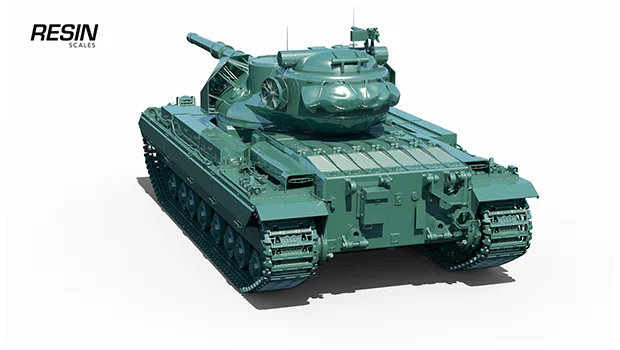 Super Conqueror UK Heavy Tank 1:35 scale resin kit