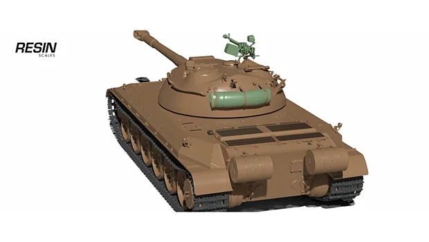 113 China Heavy Tank 1:35 scale resin kit