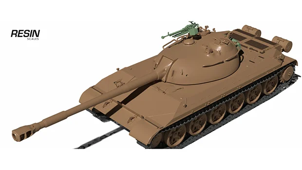 113 China Heavy Tank 1:35 scale resin kit