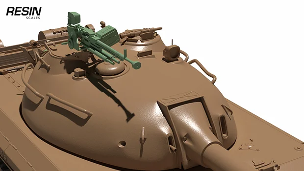 113 China Heavy Tank 1:35 scale resin kit