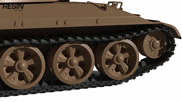 113 China Heavy Tank 1:35 scale resin kit