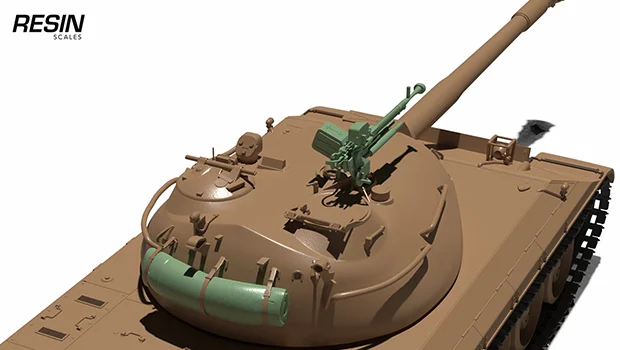 113 China Heavy Tank 1:35 scale resin kit