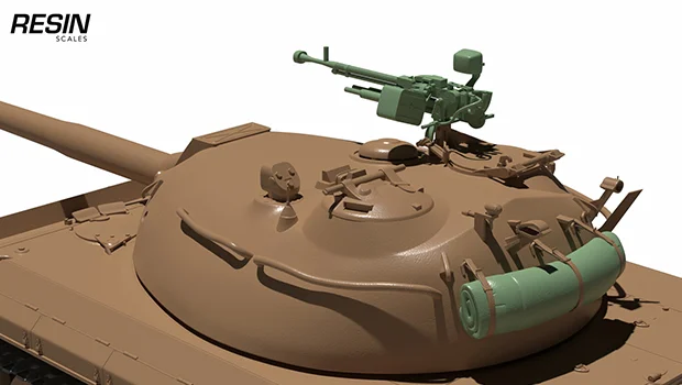 113 China Heavy Tank 1:35 scale resin kit