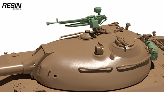 113 China Heavy Tank 1:35 scale resin kit