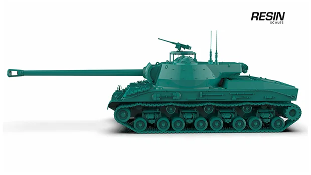 T-28 Prototype USA Tank destroyer 1:35 scale resin kit