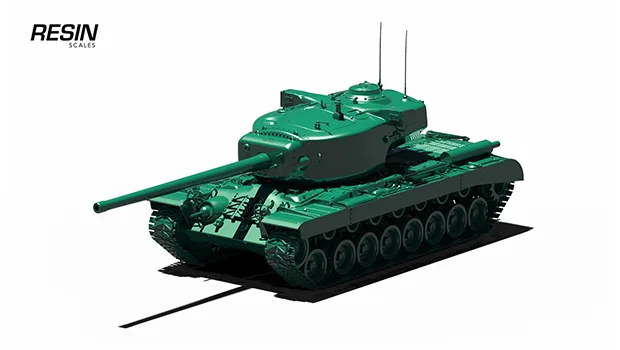 T29 USA Heavy Tank 1:35 scale resin kit