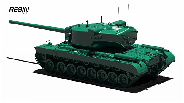 T29 USA Heavy Tank 1:35 scale resin kit