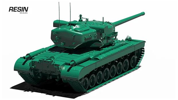 T29 USA Heavy Tank 1:35 scale resin kit